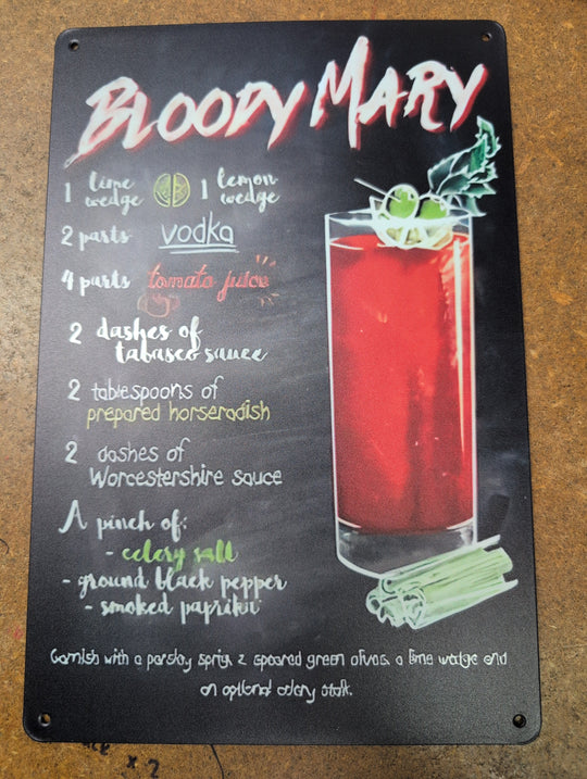 1431992 Metal Sign "Cocktail Hour"