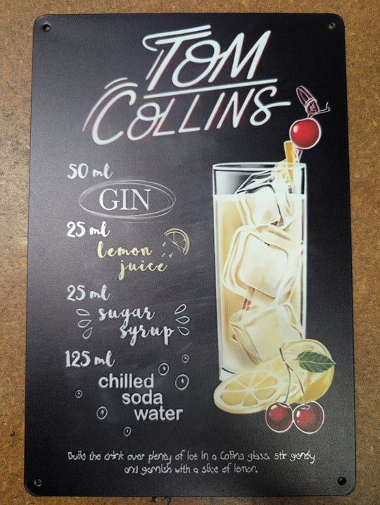 1431992 Metal Sign "Cocktail Hour"