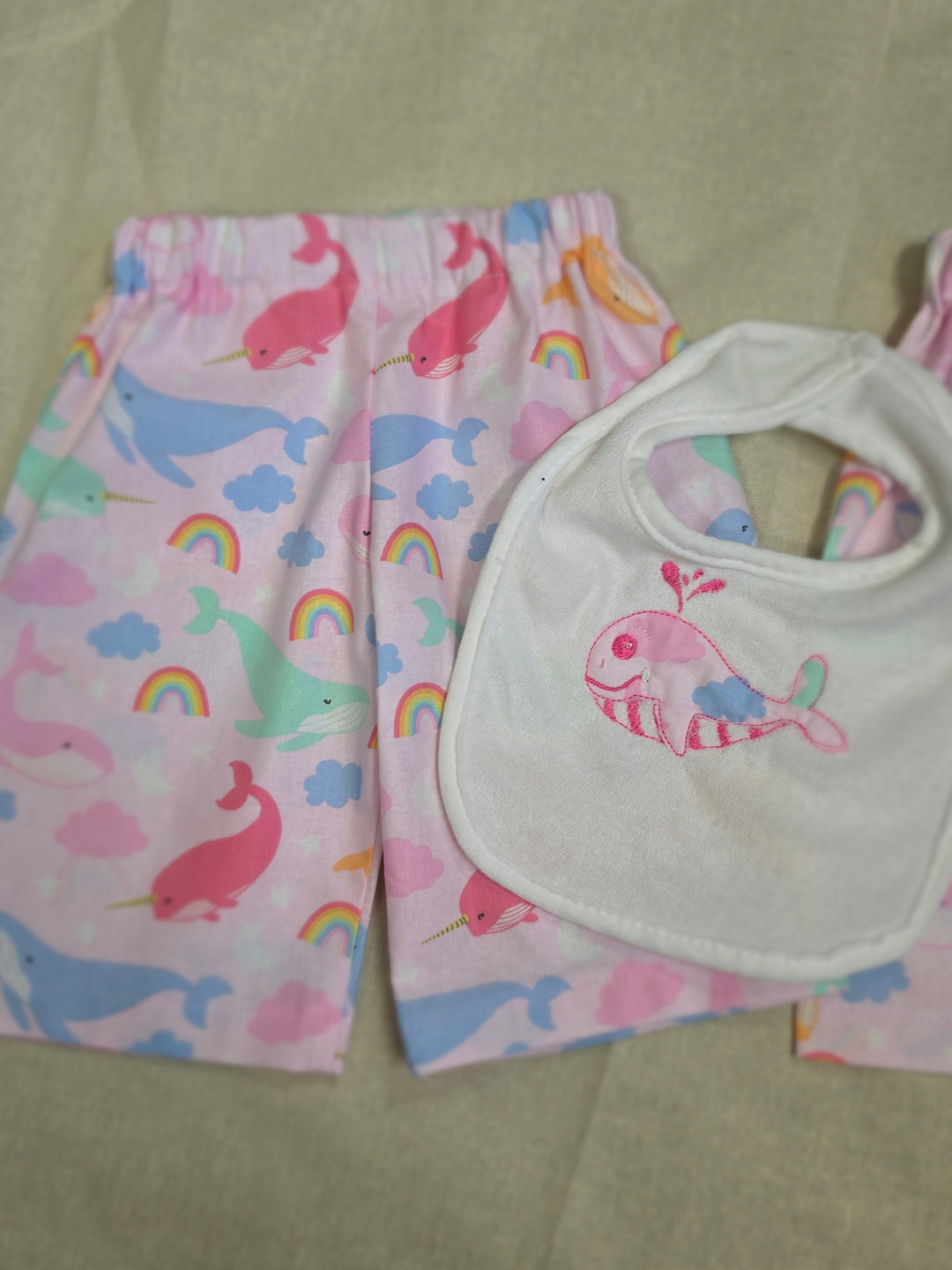 1432183 Little Whales Pants Set | Made by HVC