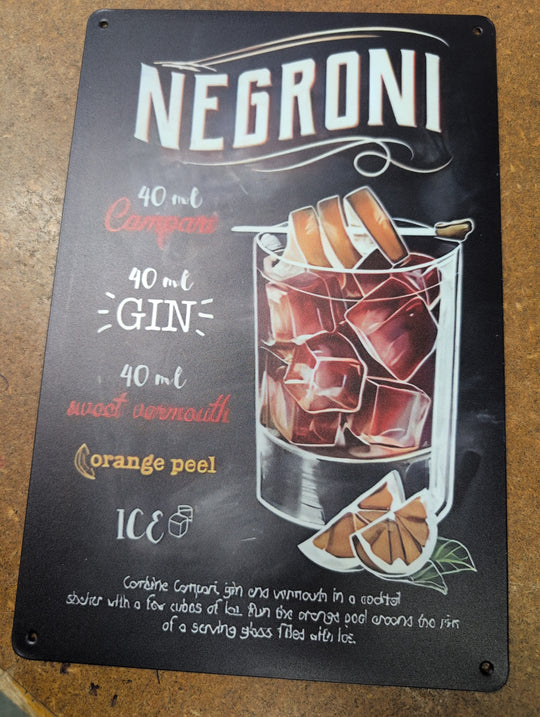 1431992 Metal Sign "Cocktail Hour"