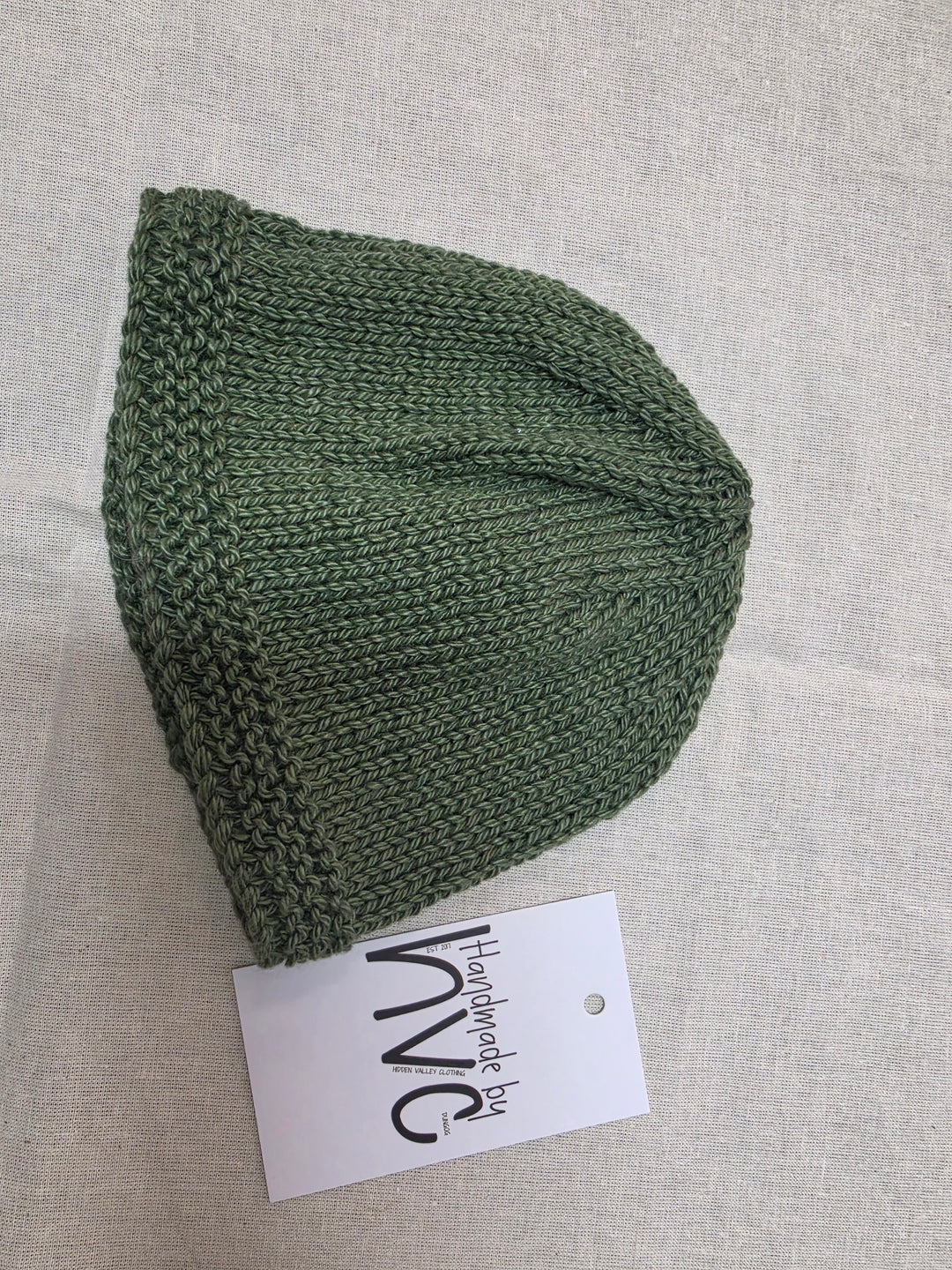 1432189 Baby Cotton Beanie | Green