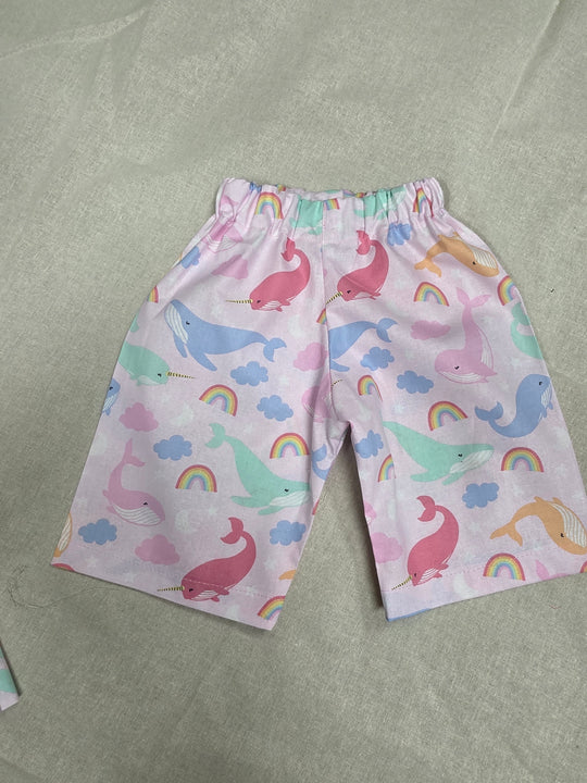 1432183 Little Whales Pants Set | Made by HVC