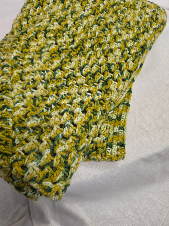 1432171 HVC Crocheted Blanket | Golden Wattle