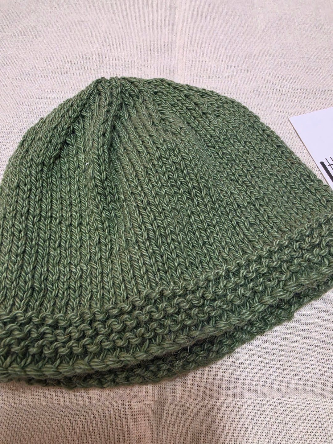 1432189 Baby Cotton Beanie | Green