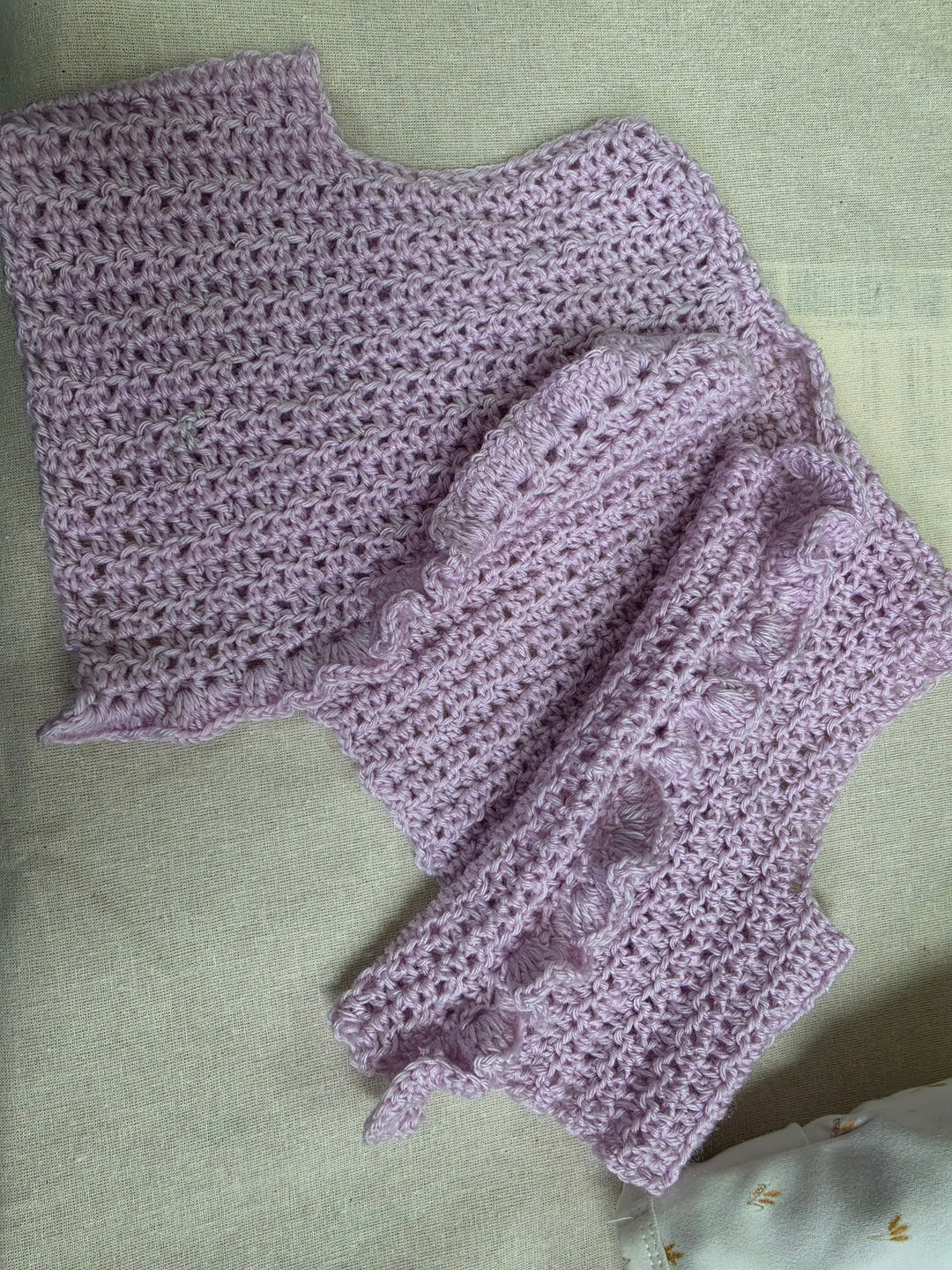 1432163 HVC Crocheted Flutter Vest