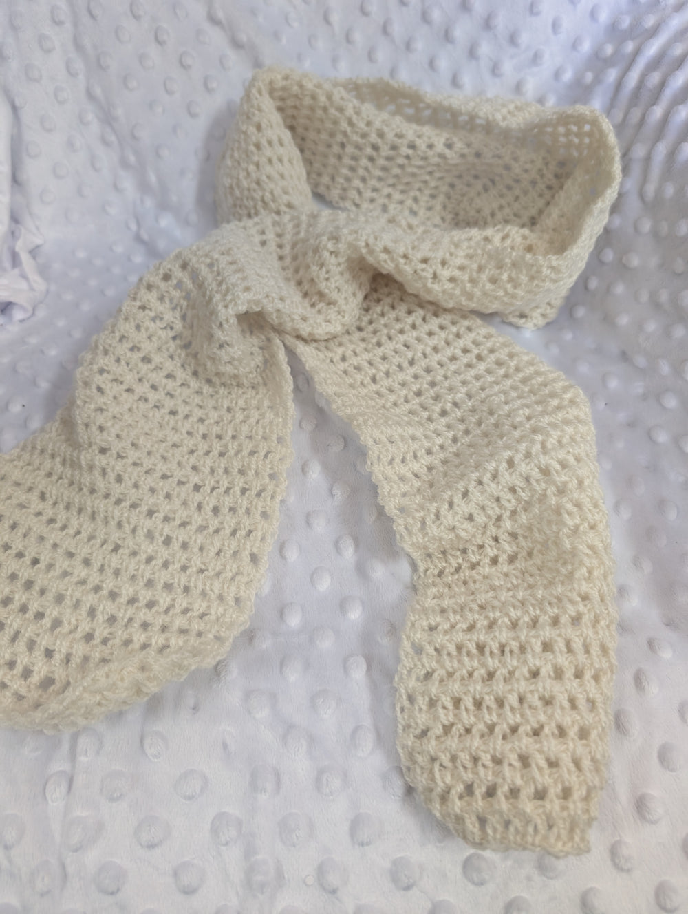 1431947 Cream Scarf