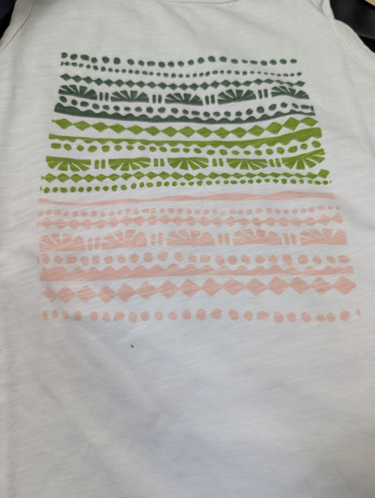 C1383232S25 Cloth + Paper + Scissors Palm Print Tank Top