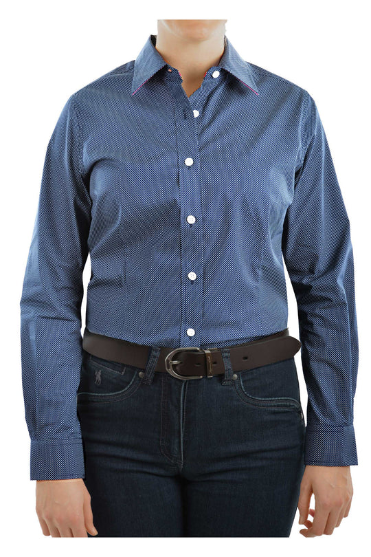 TCP2112180 Wmns Oak Shirt | Navy/Spots