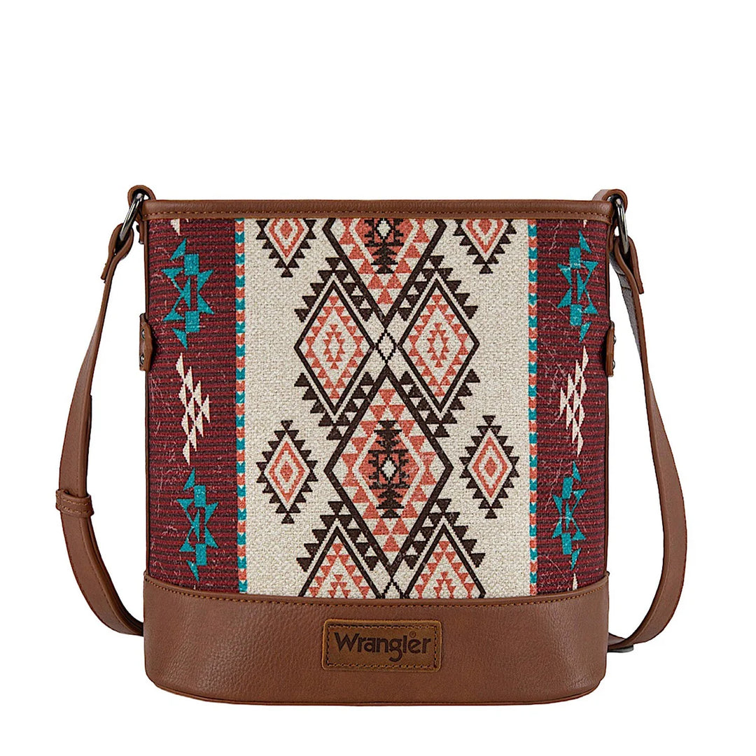 X6S4943BAG Lia Aztec Crossbody Bag | Brown