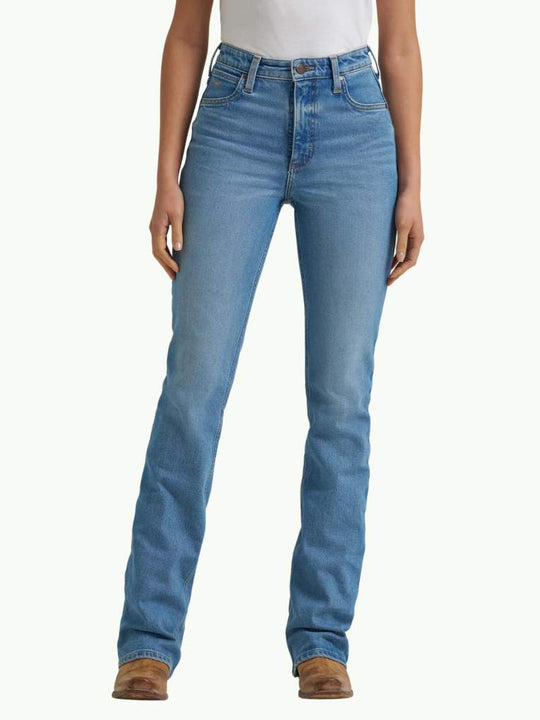 112367598 Wrangler Ladies Rodeo Camila High Rise Bootcut 34" Leg  Jeans | Camilla