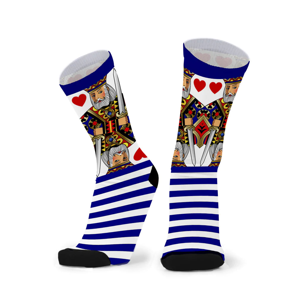 RFM22008 King Of Hearts Socks