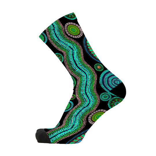 RF22010 Emerald Pool Socks