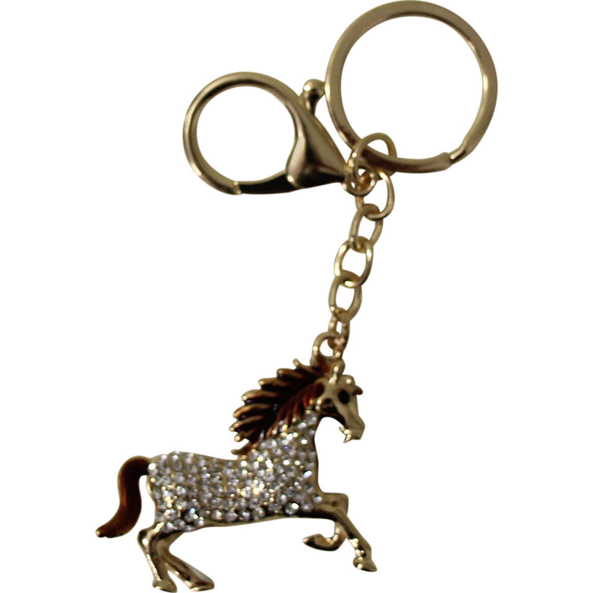 LD3704 Horse Keyring | Gold