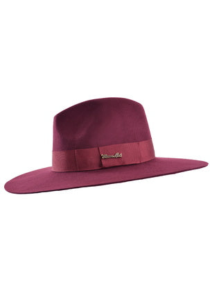 TCP1909HAT Augusta Crushable Wool Felt Hat | Wine