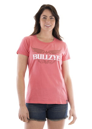 B2S2503212 Wmns Heritage S?S Tee | Coral
