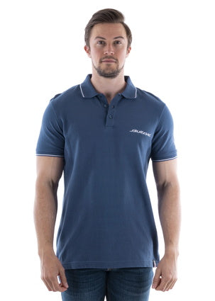 B2S1500193 Mens Corporate S/S Polo | Blue Steel