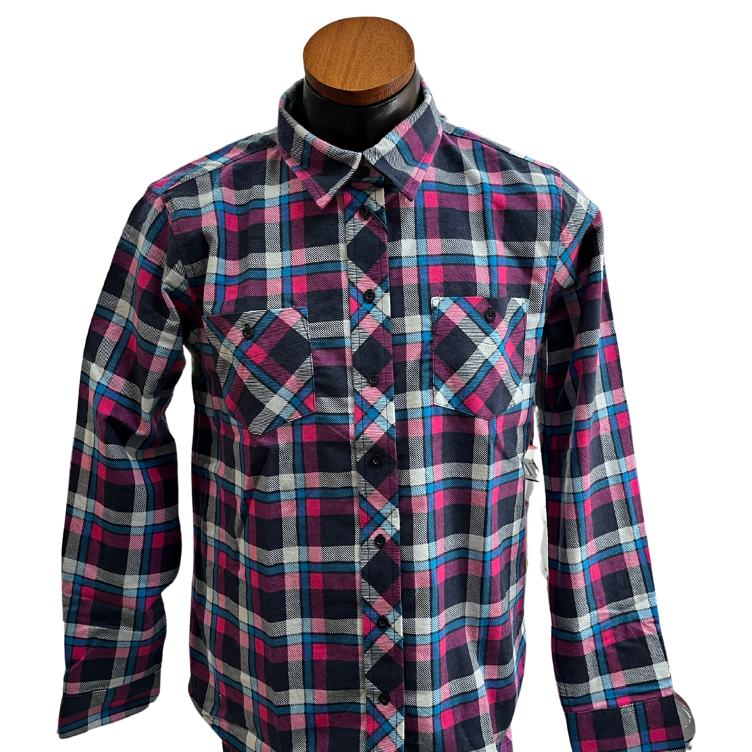 Womens Flannelette Shirt | Multiple Colours