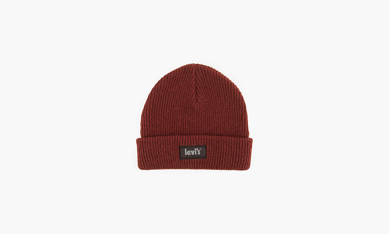 D6659-0001 Men's Beanie with Reflective Post Logo