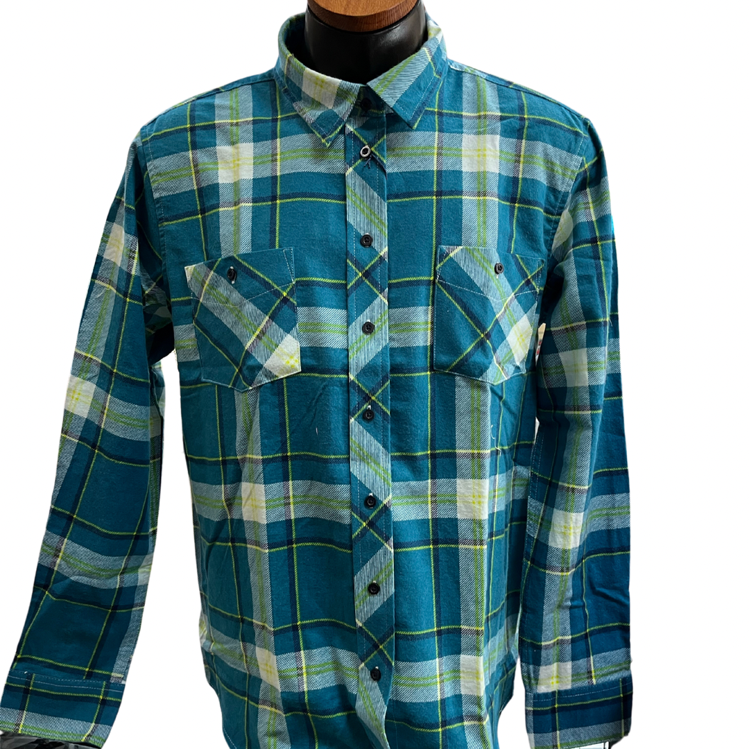 Womens Flannelette Shirt | Multiple Colours