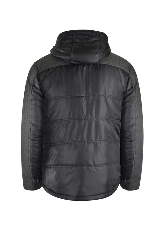 P1W1703404 Usher Puffer Jacket | Charcoal Black