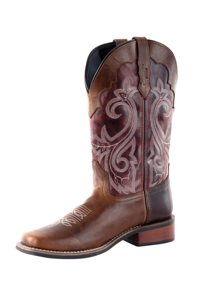 P3W28427 Wmns Texas boots | Rust/Oied Plum