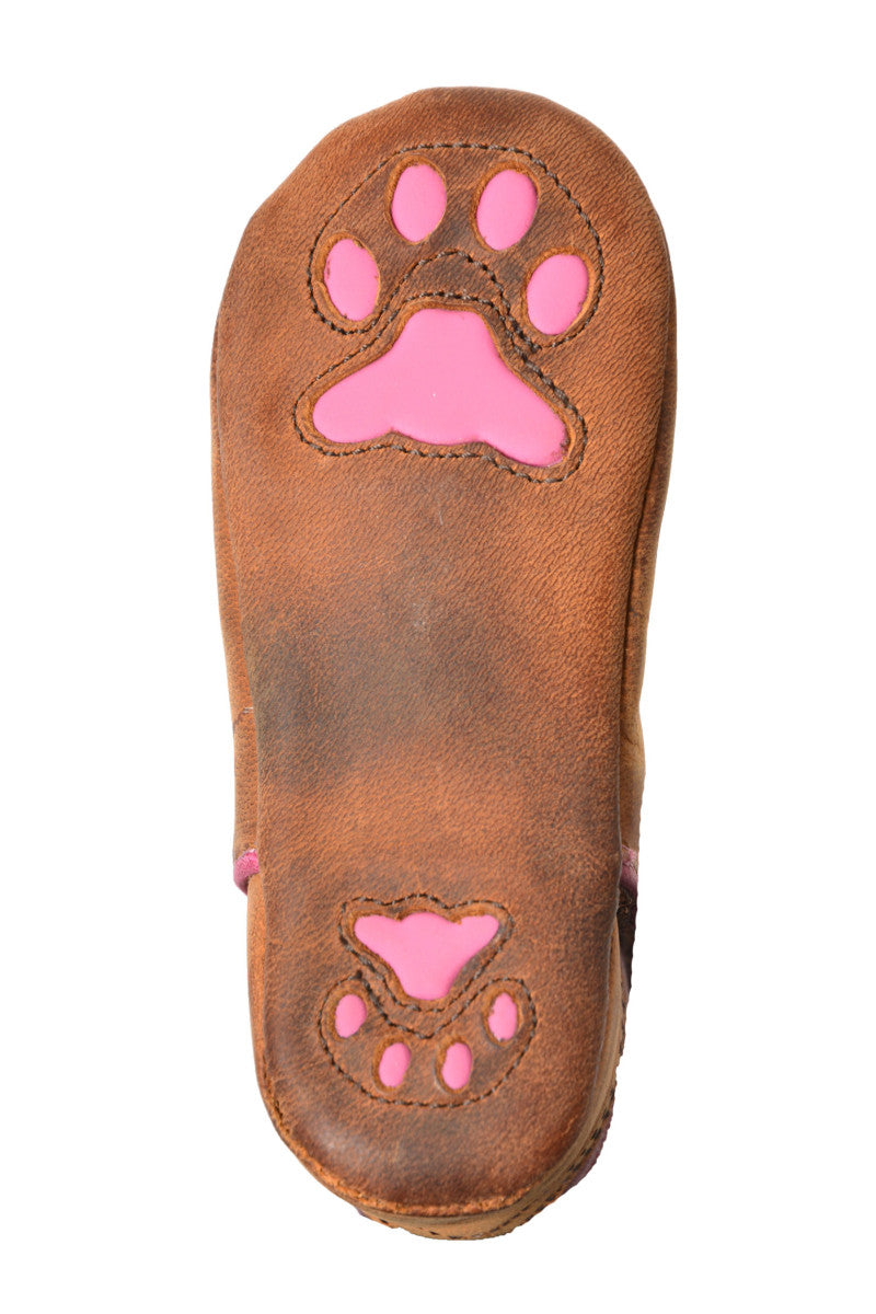 PCP78098 Infant Molly Boot | Oil distressed Brown/Pink