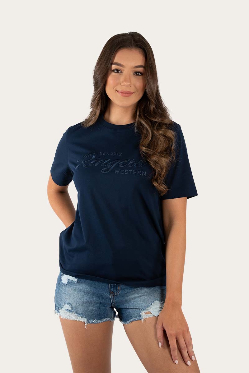 221002RW Columbia Womens Embroidered Logo Loose Fit Tee