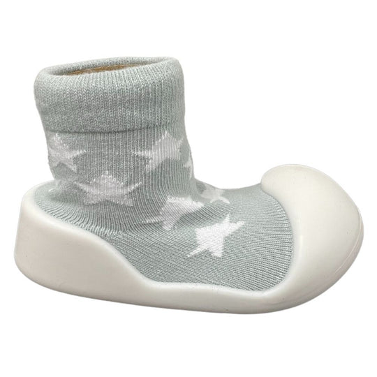 SRSSTG Rubber Soled Socks | Star Grey