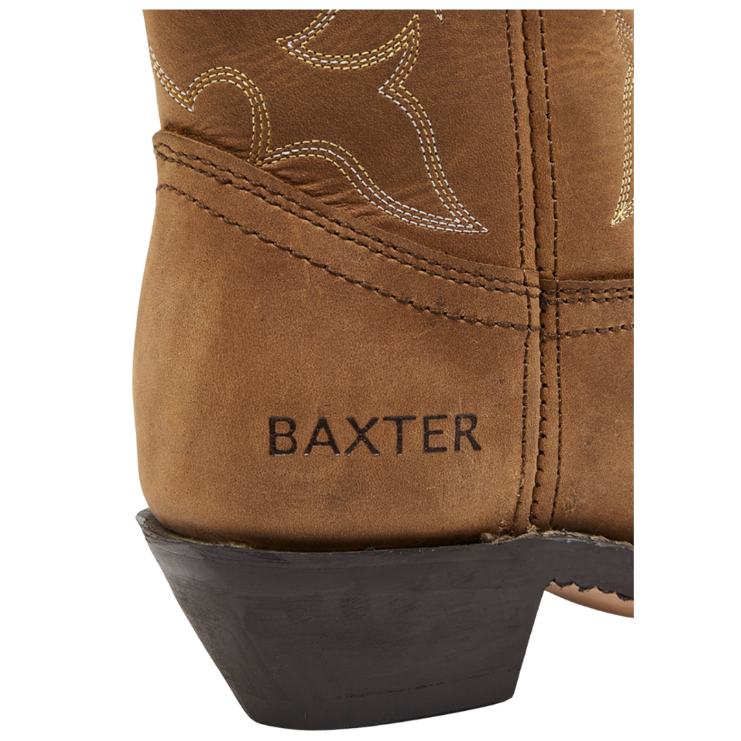 Baxter Ladies Western Boot | Distressed