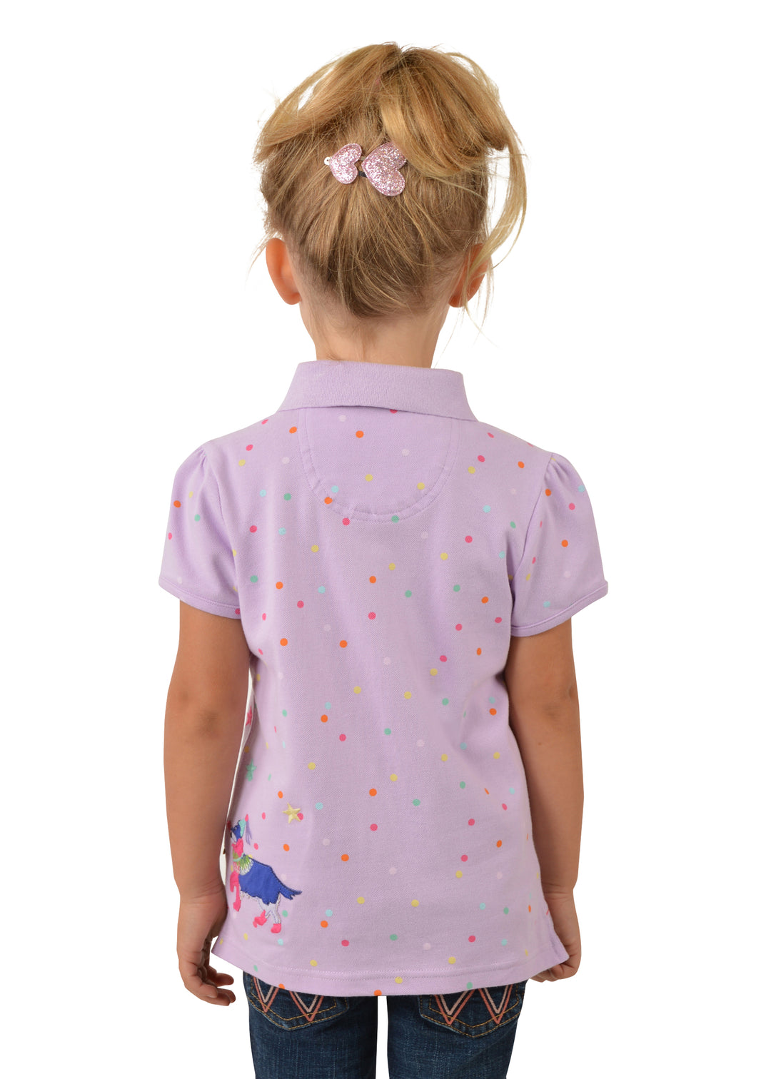 T2S5500076 Girls Lulu Polo | Orchid