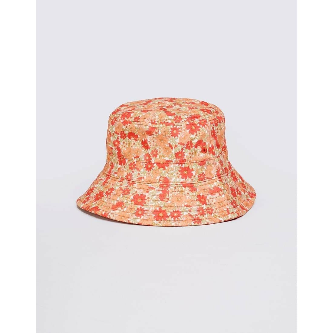 ALL ABOUT EVE Hats 64A0113.PRNT Ruby Floral Bucket Hat
