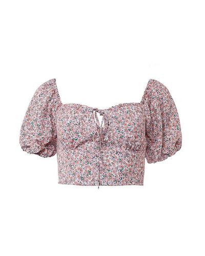 ALL ABOUT EVE TOP 6483267 Rosa Top | Rosa Print