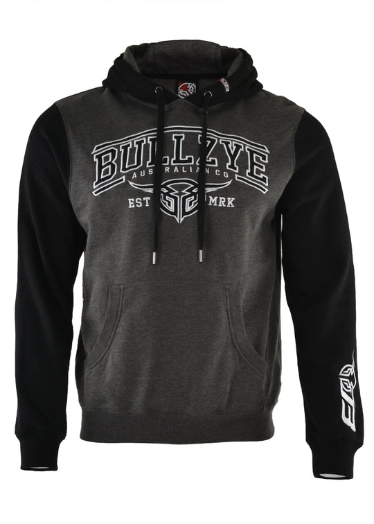 BULLZYE JUMPER B1W1512031 Mens Detour Pullover Hoodie | Charcoal Marle