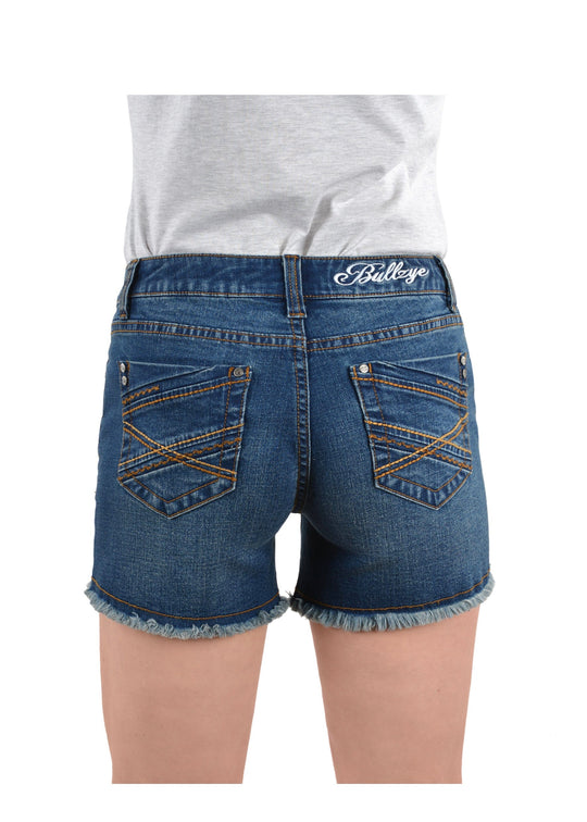 BULLZYE SHORTS B1S2302099 Katrina Short | Mid Wash