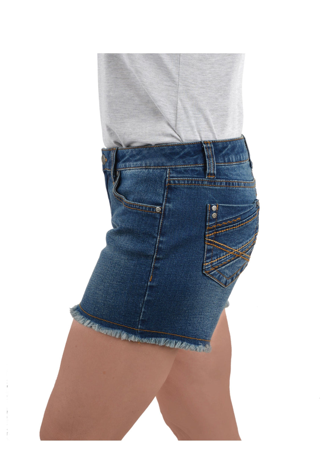 BULLZYE SHORTS B1S2302099 Katrina Short | Mid Wash