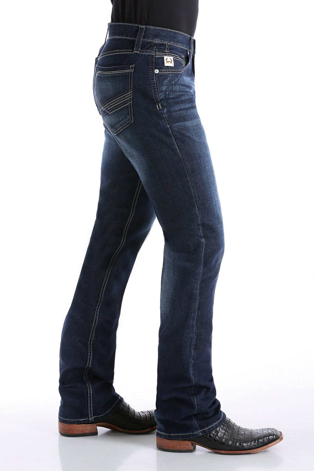 CINCH JEANS MB65436001 Men's Slim Fit Ian Jeans | Dark Stonewash