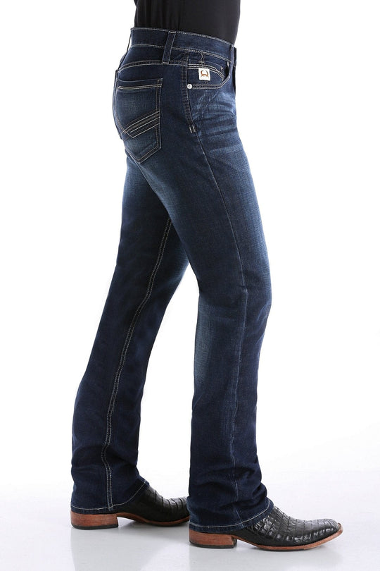 CINCH JEANS MB65436001 Men's Slim Fit Ian Jeans | Dark Stonewash