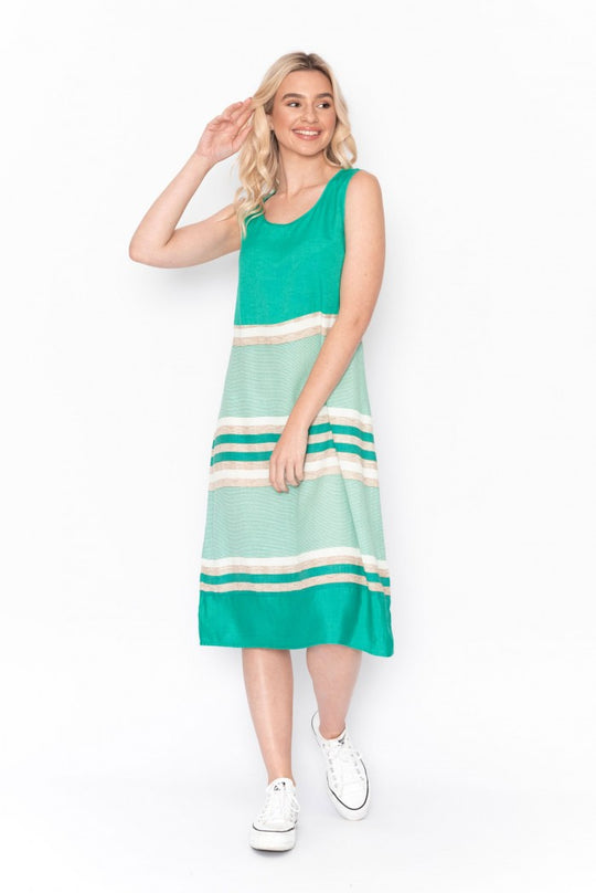 DW66D New Linen Dress