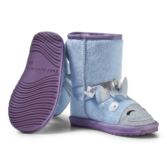 EMU BOOTS K11585 Unicorn Boots | Pale Blue