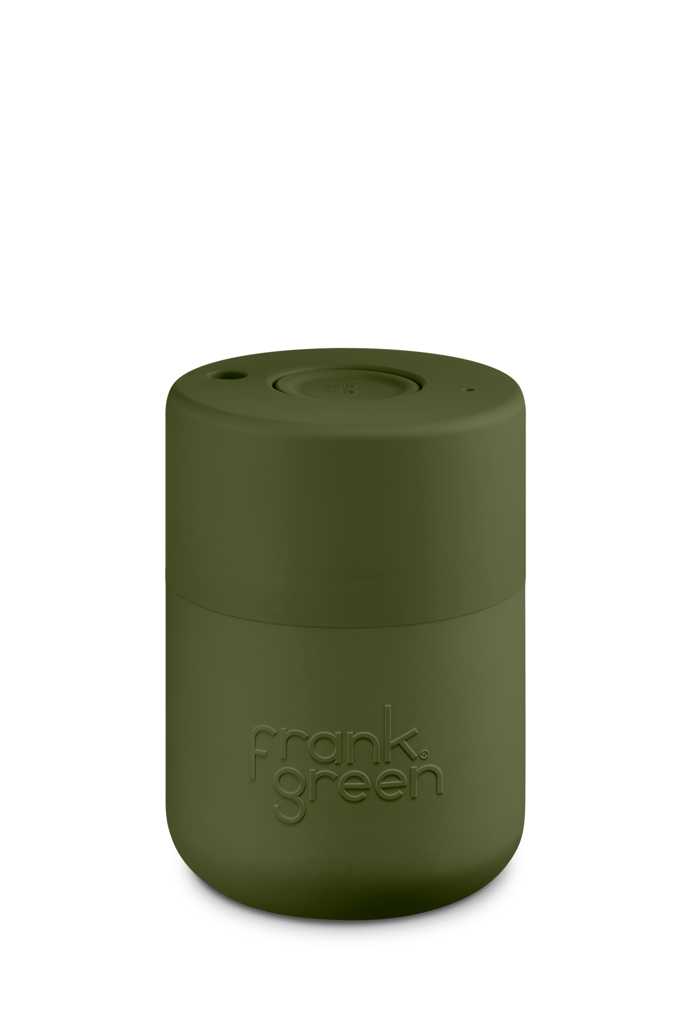 Frank Green KEEP CUP Khaki 8oz Original Reusable Cup with Push Button Lid