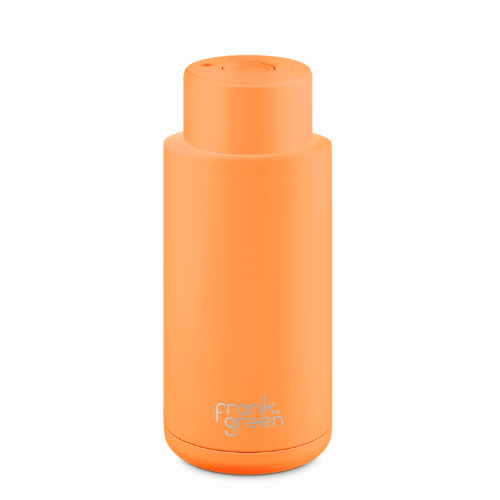 Frank Green REUSABLE CUPS 9NOR4S8 34oz Reusable Bottle | Neon Orange