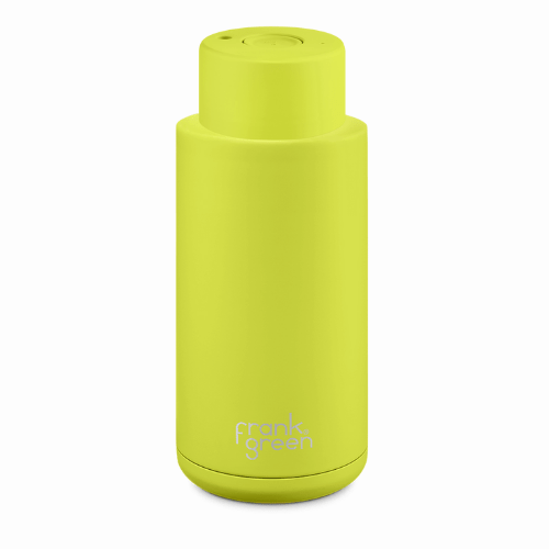 Frank Green REUSABLE CUPS 9NYR4S8 34oz Reusable Bottle | Neon Yellow