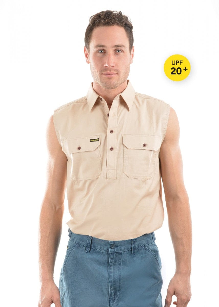 HARDSLOG SHIRTS HCP1103002 Half Placket Light Shirt | Assorted Colours