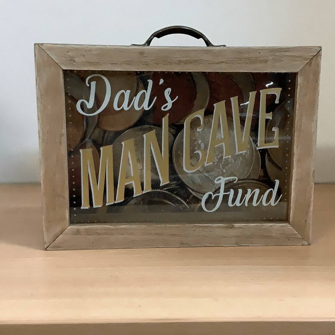 Hidden Valley Clothing GIFTWARE Dads Man Cave Fund
