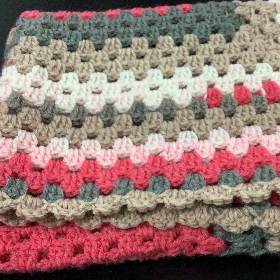 Hidden Valley Clothing Hand crocheted blanket