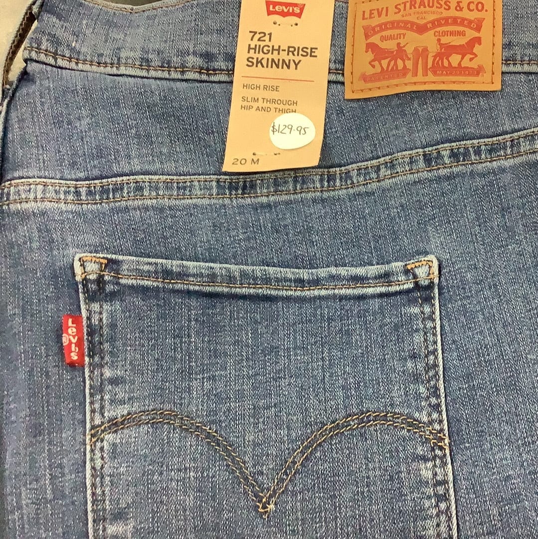 LEVIS JEANS 833680012 721 High Rise Skinny | 20M