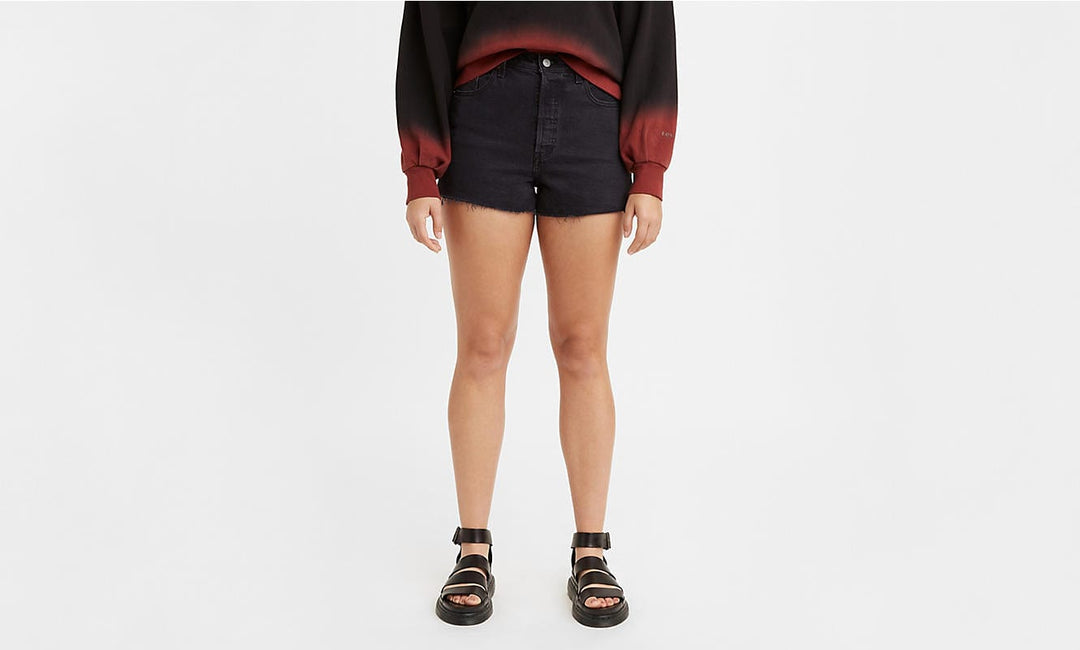 LEVIS Shorts 77879-0052 RIBCAGE SHORT | BLACK LAKE