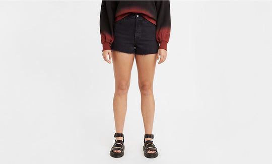 LEVIS Shorts 77879-0052 RIBCAGE SHORT | BLACK LAKE