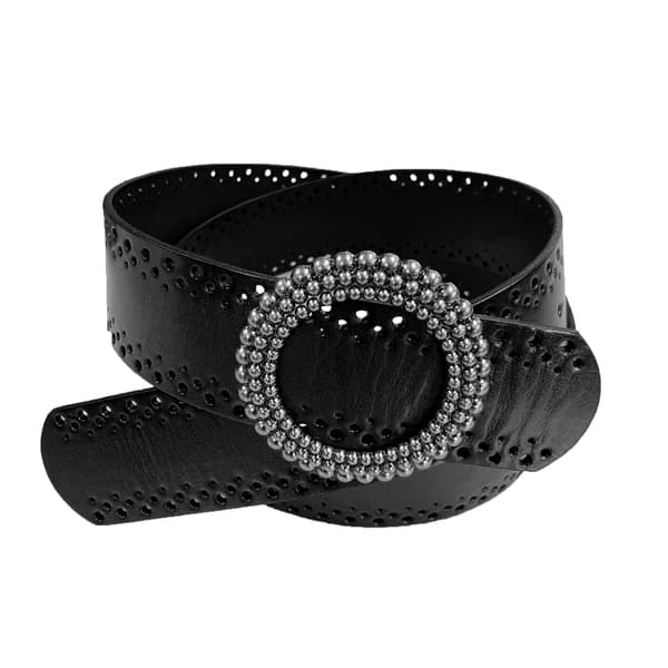 AR11092020 Lillydale Ladies Leather Belt | Black