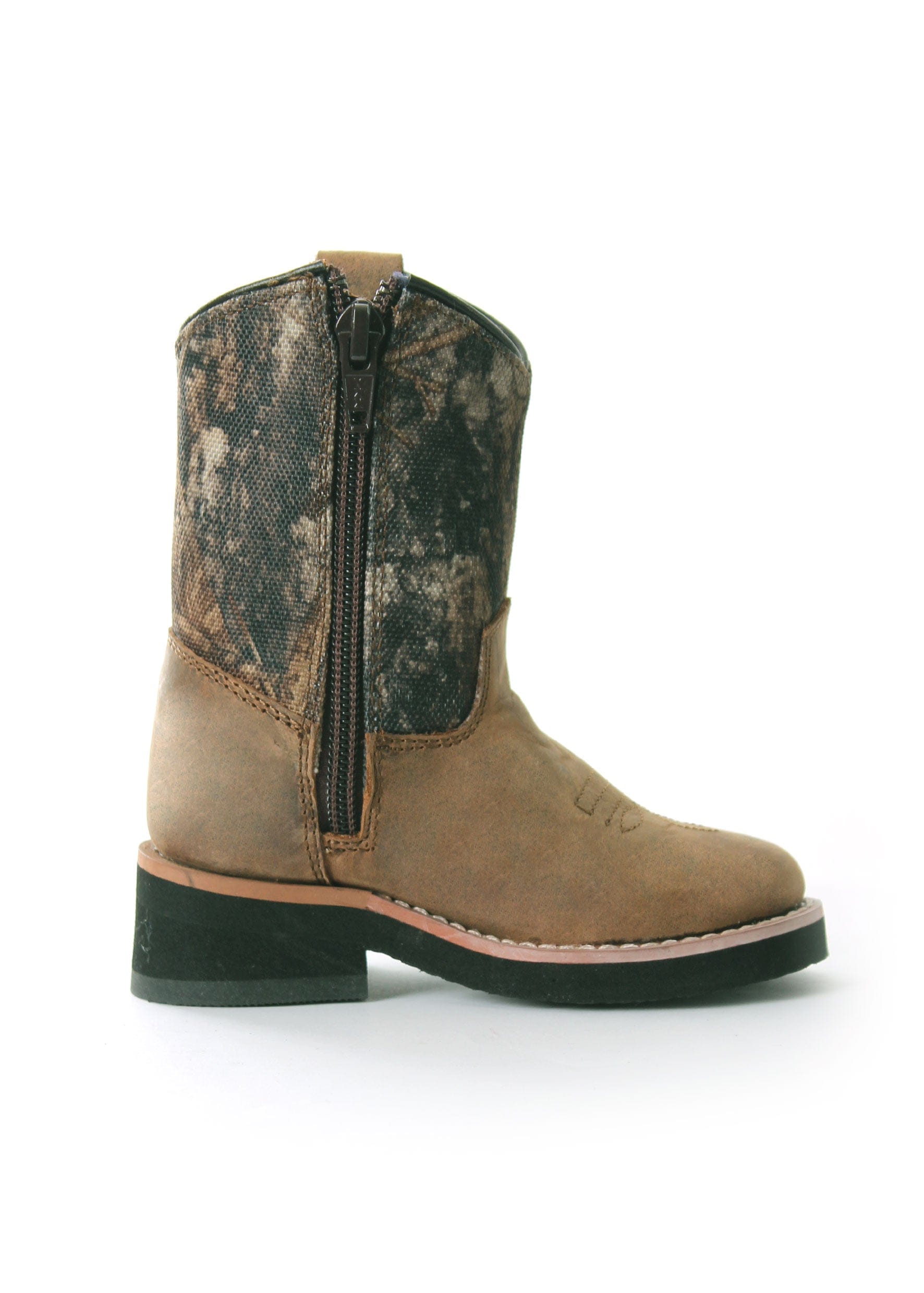 PURE WESTERN BOOTS PCP78039T Blaze Toddler Boot | Camo